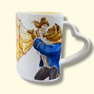 Disney’s Beauty & The Beast Heart Shaped Mug
